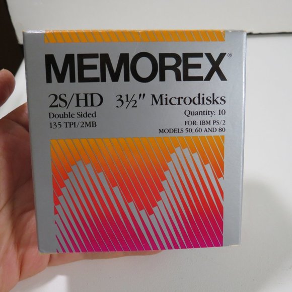 10 MEMOREX open box 2S/HD Microdisks - Picture 2 of 11